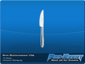 Brot-/Buttermesser Villa