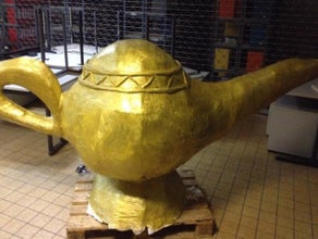Aladin, Wunderlampe, Orient, 1001 Nacht, Geist aus der Lampe