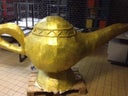 Aladin, Wunderlampe, Orient, 1001 Nacht, Geist aus der Lampe