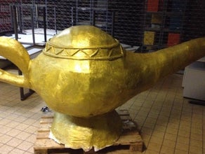 Aladin, Wunderlampe, Orient, 1001 Nacht, Geist aus der Lampe