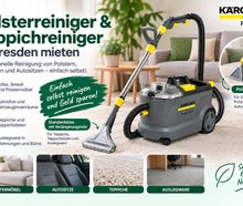 Polsterreiniger & Teppichreiniger – Verleih Vermietung mieten Dresden