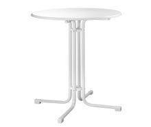 Stehtisch, 80cm, weiß