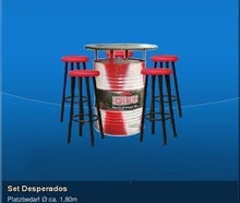 Set Desperados Stehtisch Barhocker