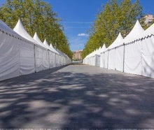 Pagode 3 x 3m - Zelt mit Boden