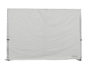 Seitenwand 3m ohne Fenster weiß (Standard) mieten – Servicematerial