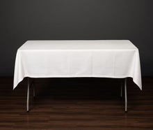 Tischdecke weiß inkl. Reinigung 130 x 220 cm