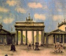 Brandenburger Tor Kulisse, Berlin, Stadt
