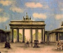 Brandenburger Tor Kulisse, Berlin, Stadt