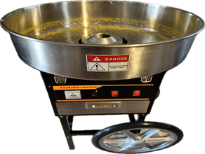Zuckerwattemaschine mieten – Komplettsets mit Aromazucker & Stäben
