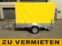 Kastenanhänger mit Plane Zulässiges Gesamtgewicht 750kg