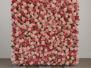 Florale Selfie-Wand mieten – Fotowand für Events & Promotion, Fotohintergrund, Event- Dekoration