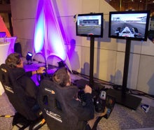 Formel 1 Simulator Rennsitze 2x