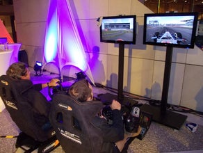 Formel 1 Simulator Rennsitze 2x