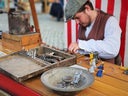 Handwerksvorführung - Zinngießen - Zinn - Zinnerey