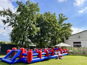 XXL-Menschenkicker - Human-Table-Soccer 14x6m - mehrere zur Auswahl