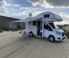 Roller Team 271 - Alkoven-Camper mit Solar, TV, SAT-Anlage und Platz für 6 inclusive vielen Extras