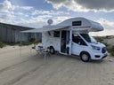 Unser wunderschönes Alkoven Roller Wohnmobil für Platz bis zu 6 Personen