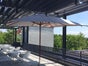 Gastroschirm | Sonnenschirm | eckig 4 x 4 m (silbergrau) - Galerie - Bild 2