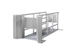 Gate, Einlassschleuse, Schleuse, Steel Gate, Durchgangsschleuse, Abgrenzung