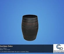Eichenfass Stehtisch Deko