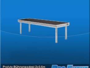 Prolyte Bühnenpodest 2 x 0,5m