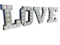 XXL Leuchtbuchstaben LOVE mieten – Dekoration - Galerie - Bild 2