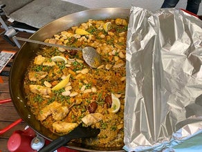 Paella Grill - Party - Pfanne für 8 bis 40 Personen