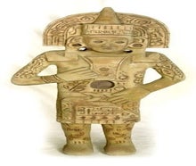 Maya Figur, Azteken Figur, Südamerika