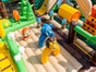 XXL Hüpfburg Jungle World mieten Wilde Tiere Rutsche Kletterberg - Galerie - Bild 4