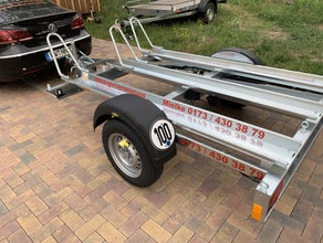 Motorradanhänger Motorrad Moped Roller Trailer Anhänger mieten