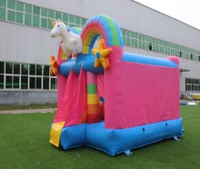 EINHORN HÜPFBURG MIETEN I 24/7 SUPPORT / UNICORN BOUNCY CASTLE