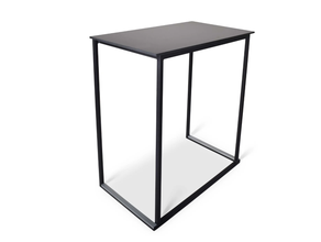 Stehtisch / Brückentisch Kubix, schwarz,  120cm x 70cm