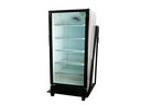 Getränkekühlschrank (Glastüre), 4 Einlegegitter, 360 l, auf einem fahrbaren Untersatz (ähnlich, wie Abbildung)
