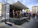 Promotiontrailer, VIP-Bereich, Messestand, Bühne