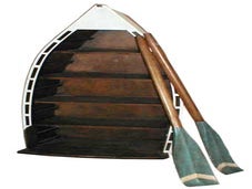 Ruderboot, Boot, Paddelboot, Schiff, Angeln, Angelboot