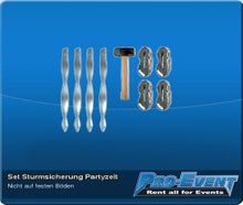 Set Sturmsicherung Partyzelt