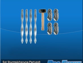 Set Sturmsicherung Partyzelt