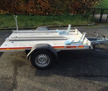 Motorradanhänger für bis zu 2 Motorräder - Auch für den Quad Transport geeignet 1000kg Gesamtgewicht