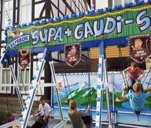Kinder Schiffschaukel, Nostalgie Kinderkarussell SUPA GAUDI SCHAUKEL