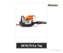 Heckenschere (Benzin) mieten - ab 10,73 € pro Tag