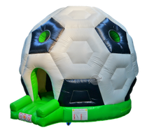 Hüpfburg Fussball Springburg