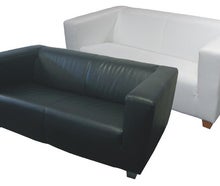 Loungesofa / Lounge Garnitur 2er / Event / schwarz