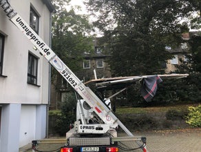 Paus Möbellift als 3,5t mit Fahrer/Bedienmann
