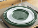 Teller Flach mit Rand Hartglas (Vorspeisenteller/Dessertteller) 12stk.