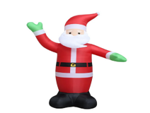 Aufblasbarer Weihnachtsmann