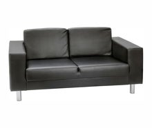 Rena Sofa schwarz H 74cm / B 140cm / T 75cm
