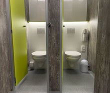 Neuer Toilettenwagen ( 3D /1H+4U )bis 500 Pers. WC Wagen
