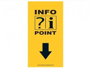 Fahne - Info Point