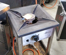 Hockerkocher Gas klein