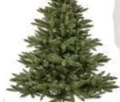 Künstlicher Weihnachtsbaum Nordmanntanne 130cm